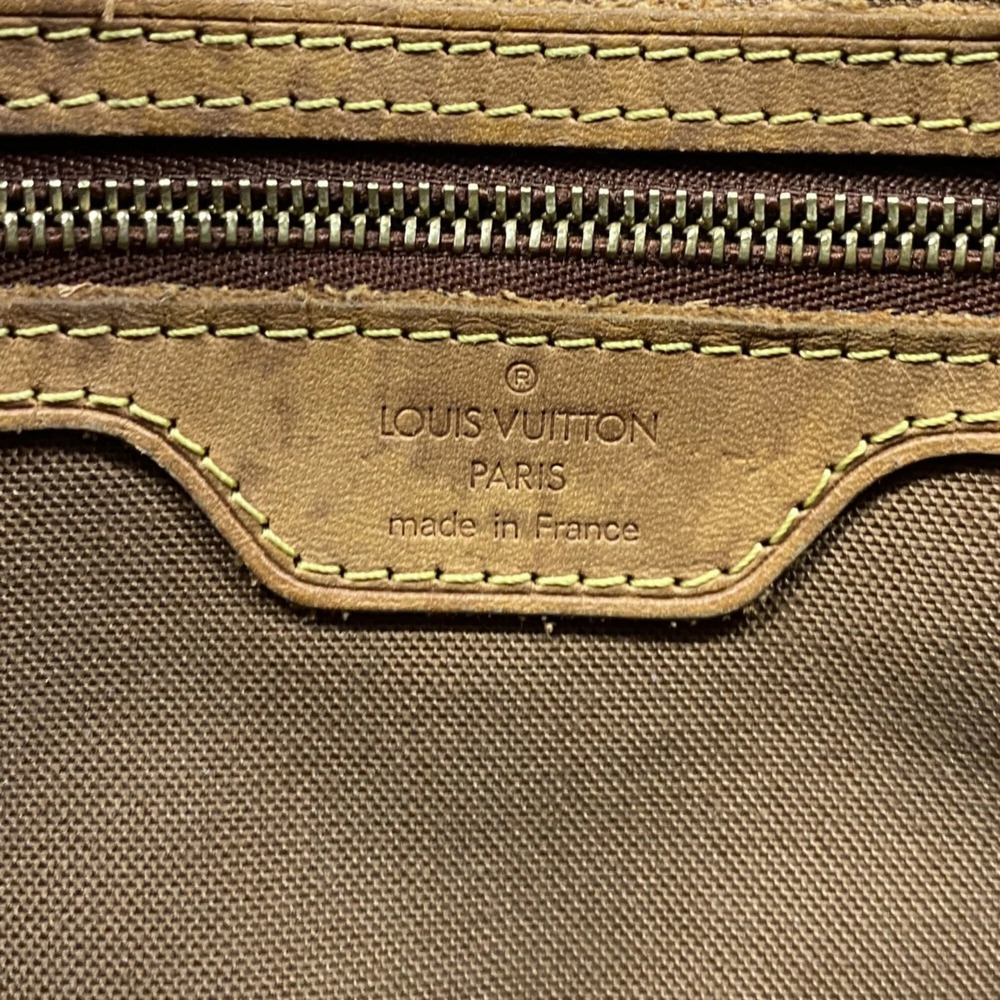 LOUIS VUITTON Authentic Brown Monogram Tote Bag - Picture 5 of 10